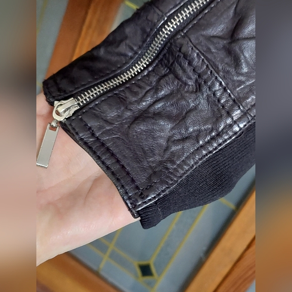 Cache Leather Jacket Sz. M - Picture 5 of 7